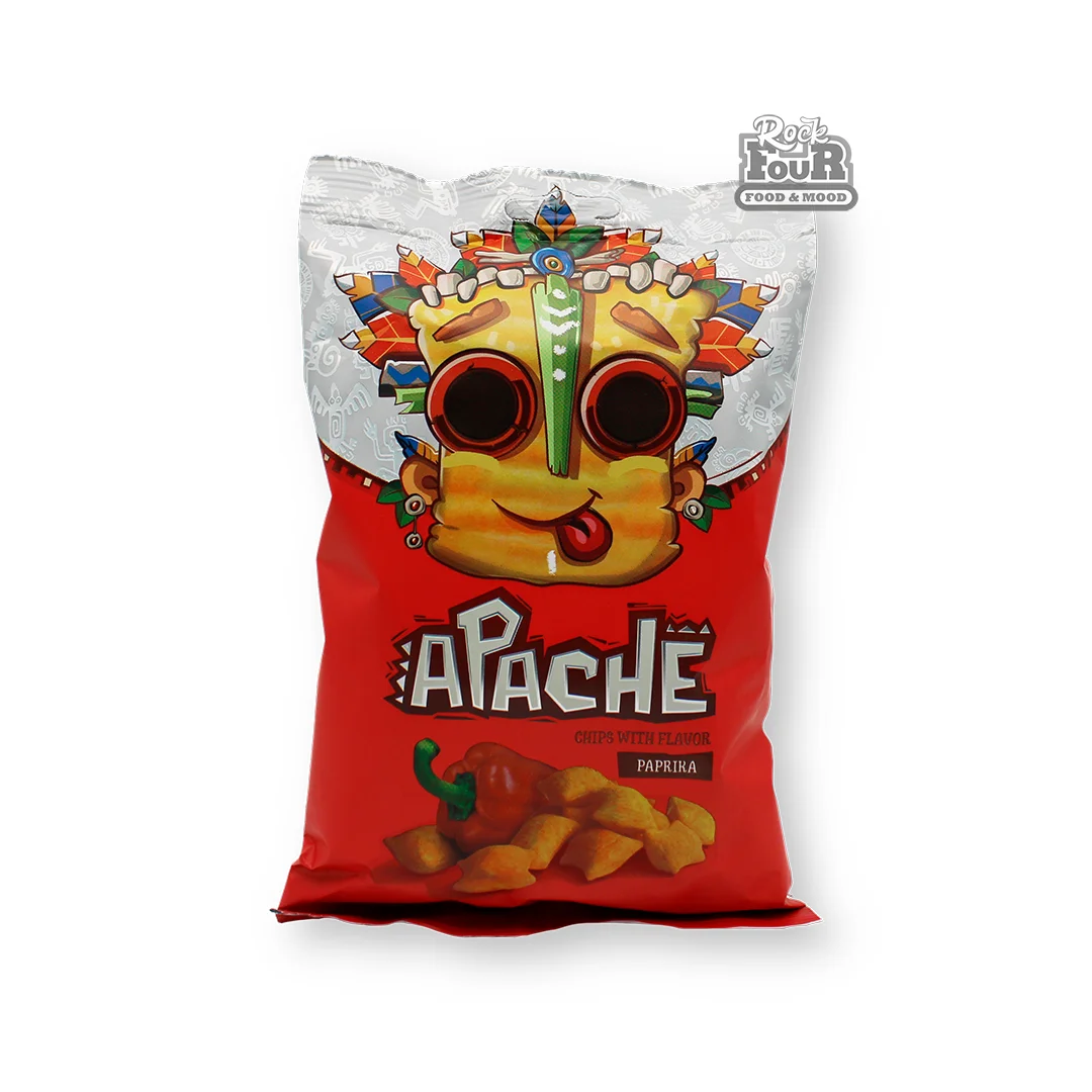 Flour chips "Apache" with paprika flavor 80g